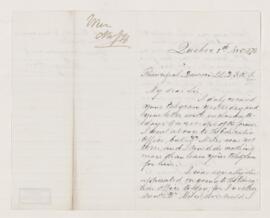 Letter, 8 November 1876