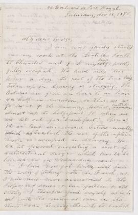 Letter, 13 November 1875