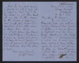 Letter, 15 December 1876