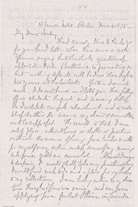 Letter, 4 March 1875