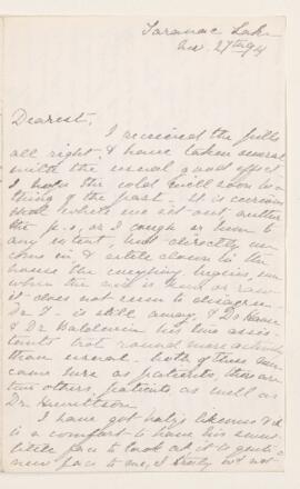 Letter, 27 November 1894