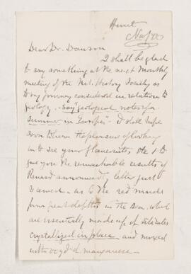 Letter,  November 1878