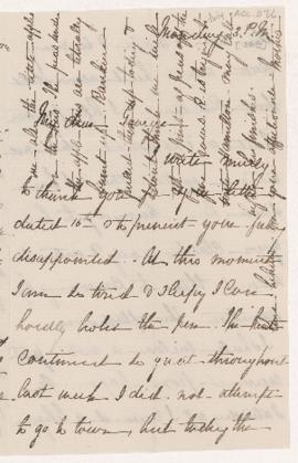 Letter from Margaret Mercer Dawson, July 1868