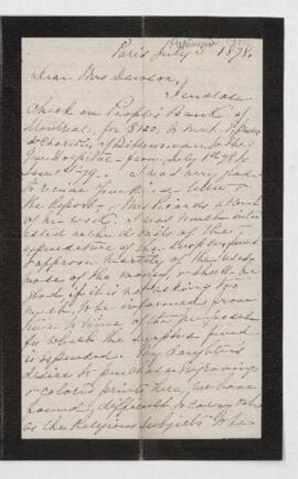 Letter, 3 July 1878