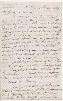 Letter, 31 January 1857