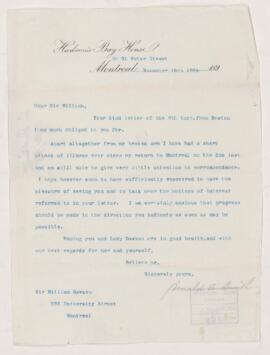 Letter, 15 November 1895