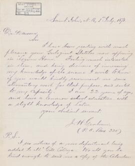 Letter, 1 July 1871