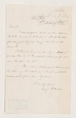 Letter, 2 January 1857
