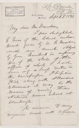 Letter, 29 September 1870