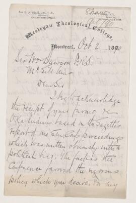 Letter, 2 October 1890