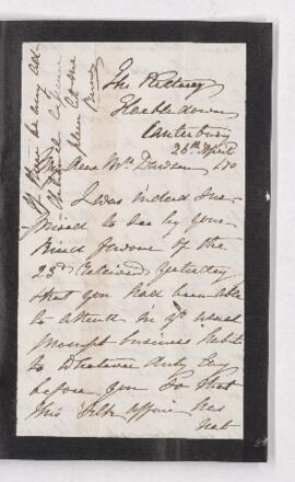 Letter, 26 April 1870