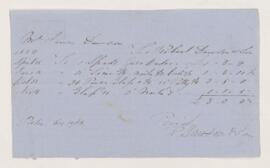 Account, 16 December 1856