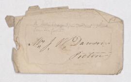 Letter, 3 April 1850