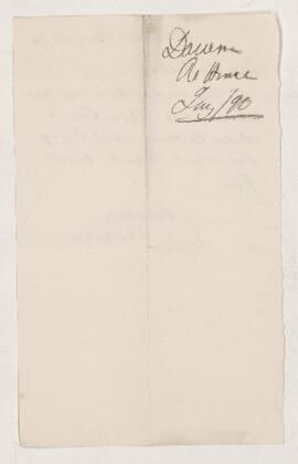 Letter, 30 January 1890