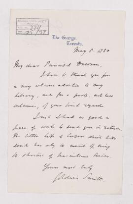 Letter, 8 May 1880