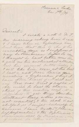 Letter, 7 November 1894