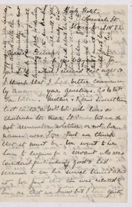 Letter, 21 November 1883