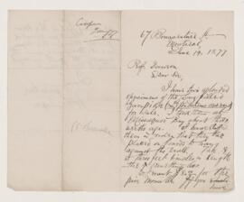 Letter, 19 June 1877