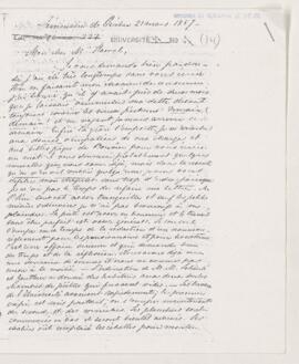 Letter, 21 March 1857