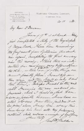 Letter, 20 October 1880