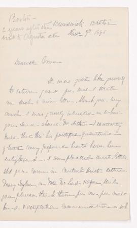 Letter, 7 November 1895
