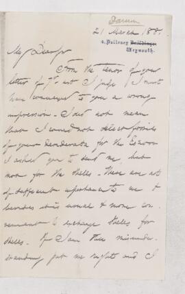 Letter, 21 March 1881