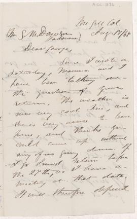 Letter, 17 August 1868