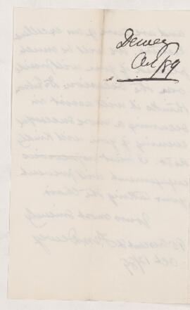 Letter, 12 October 1889