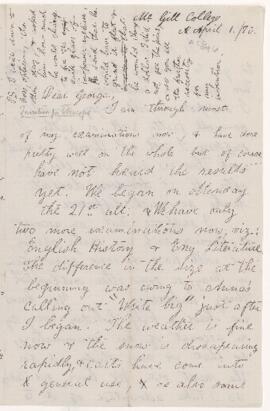 Letter, 1 April 1870
