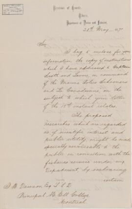 Letter, 20 May 1871