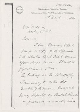 Letter, 5 March 1880