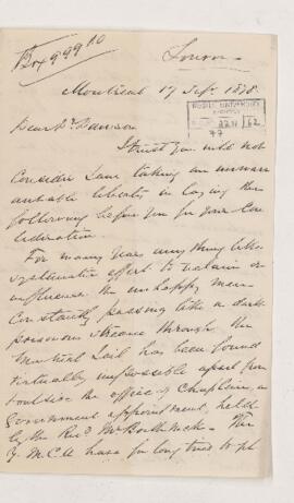 Letter, 17 September 1878