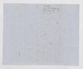 Letter, 29 December 1858