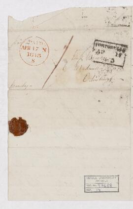 Letter, 15 April 1843