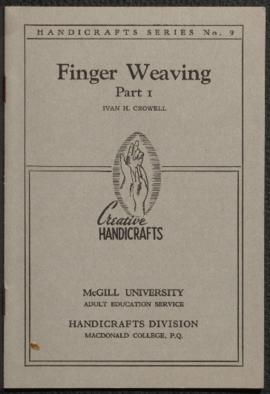 Finger weaving, part i
