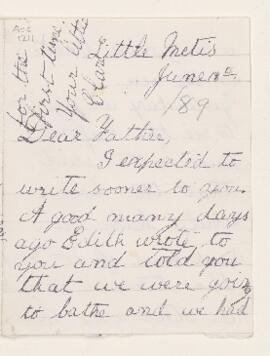 Letter, 18 June 1889