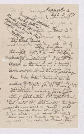 Letter, 3 September 1871