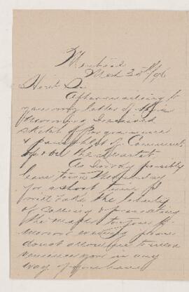 Letter, 30 March 1896