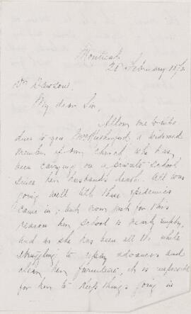 Letter, 28 February 1872