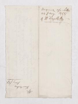Account, 24 January 1857