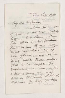 Letter, 14 September 1878