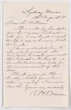 Letter, 30 August 1888