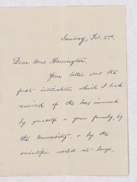 Letter, 2 February 1908