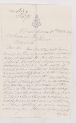 Letter, 30 October 1880