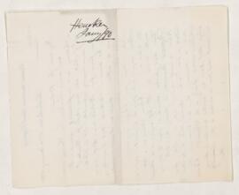 Letter, 27 January 1890
