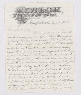 Letter, 7 August 1888
