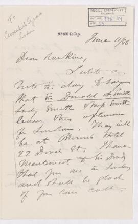 Letter, 11 June 1886