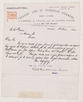 Letter, 13 June 1896