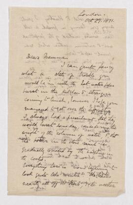 Letter, 27 October 1871