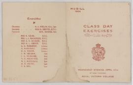 Royal Victoria College ephemera